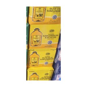KTC Blended Sunflower and Olive Oil — Carton (4 × 5 L)